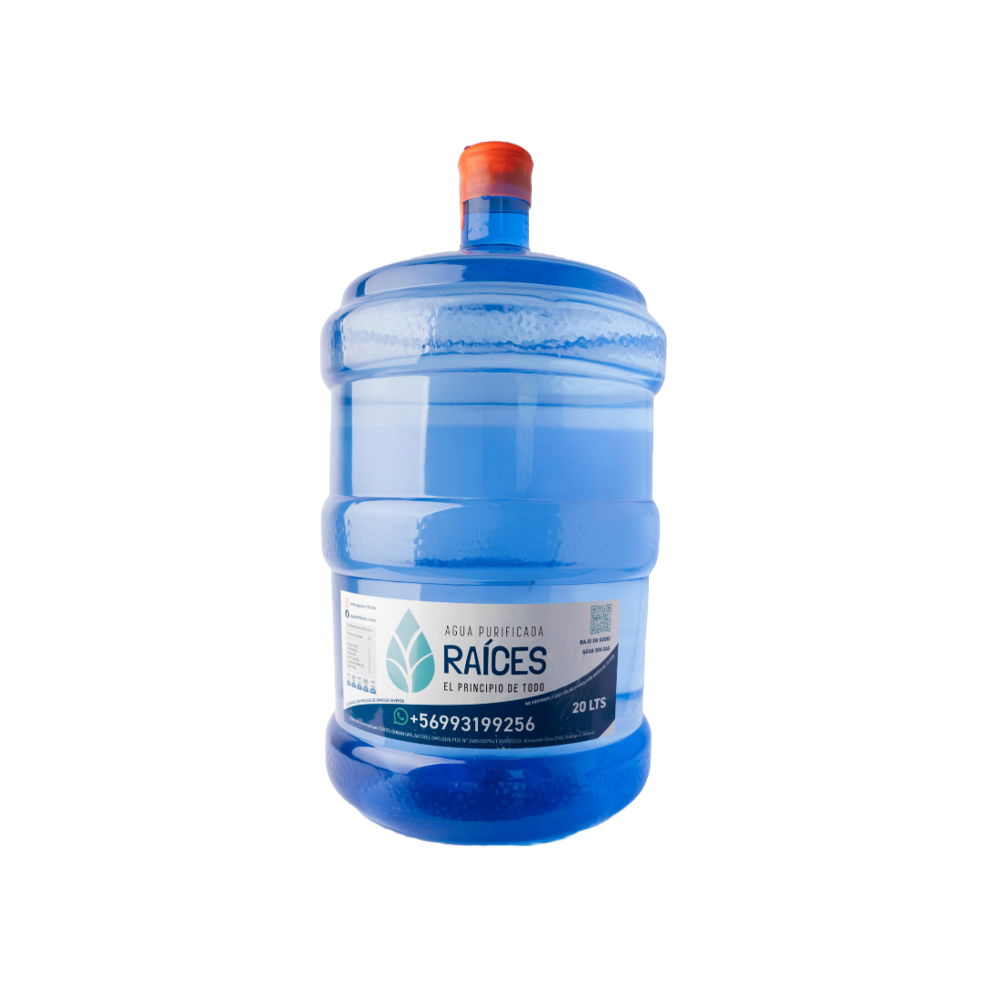 Bidón 20L Agua Purificada Raíces