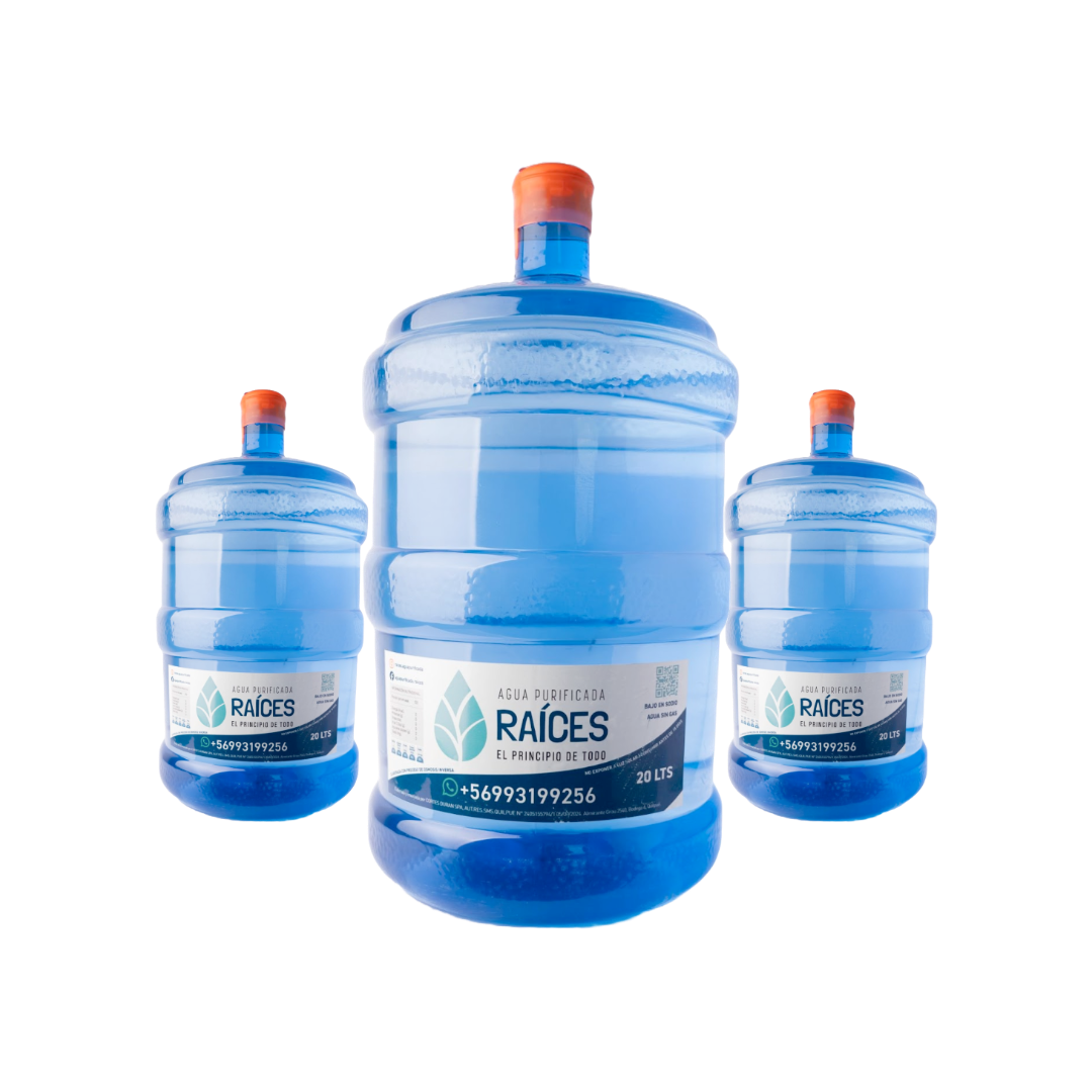 Bidón 6L Agua Purificada Raíces