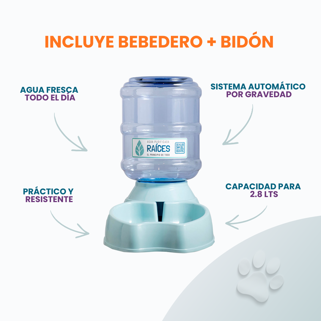 Dispensador de Agua Para Mascotas 3,5 L