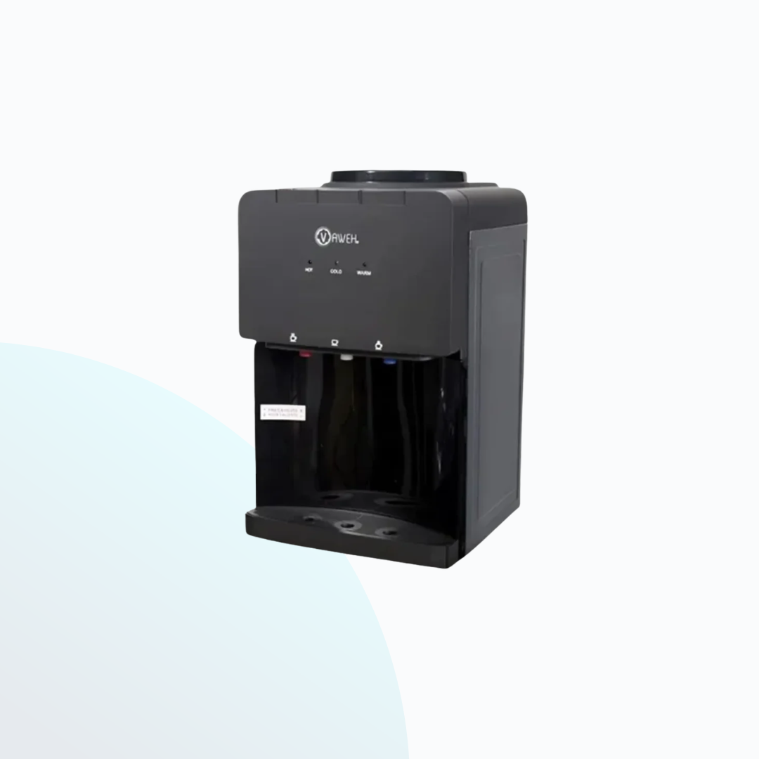 Dispensador de Agua Sobremesa con Compresor – Negro Mate