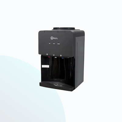 Dispensador de Agua Sobremesa con Compresor – Negro Mate
