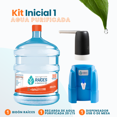 Kit Inicial 1 - Agua Purificada