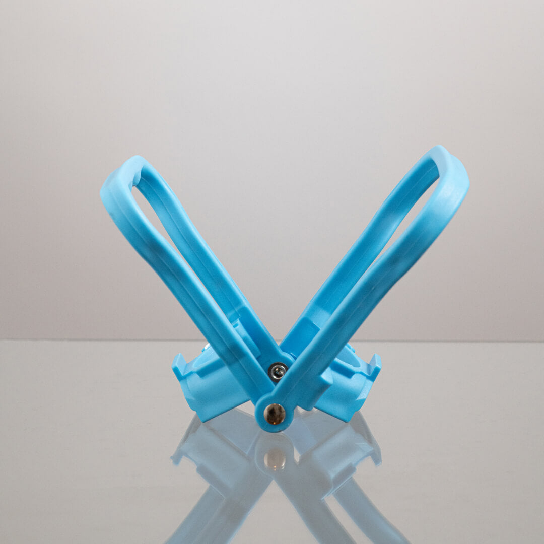 manillas de plástico para bidones de agua, color azul