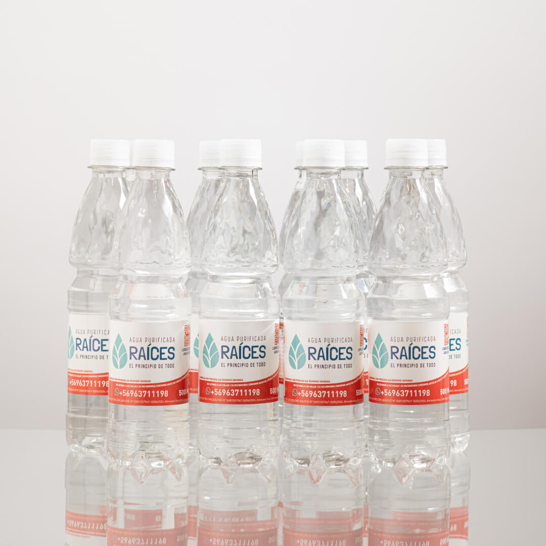 Pack De 12 Botellas de 500 Cc- Agua Purificada