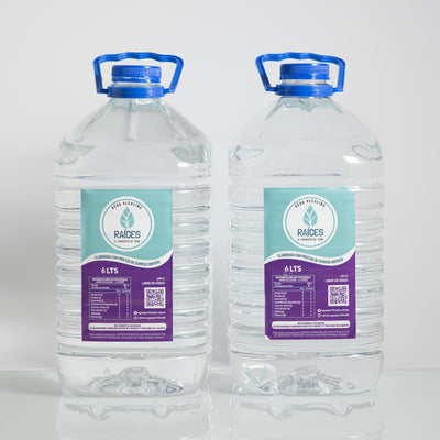 Pack De 2 Botellones De 6 Litros- Agua Alcalina