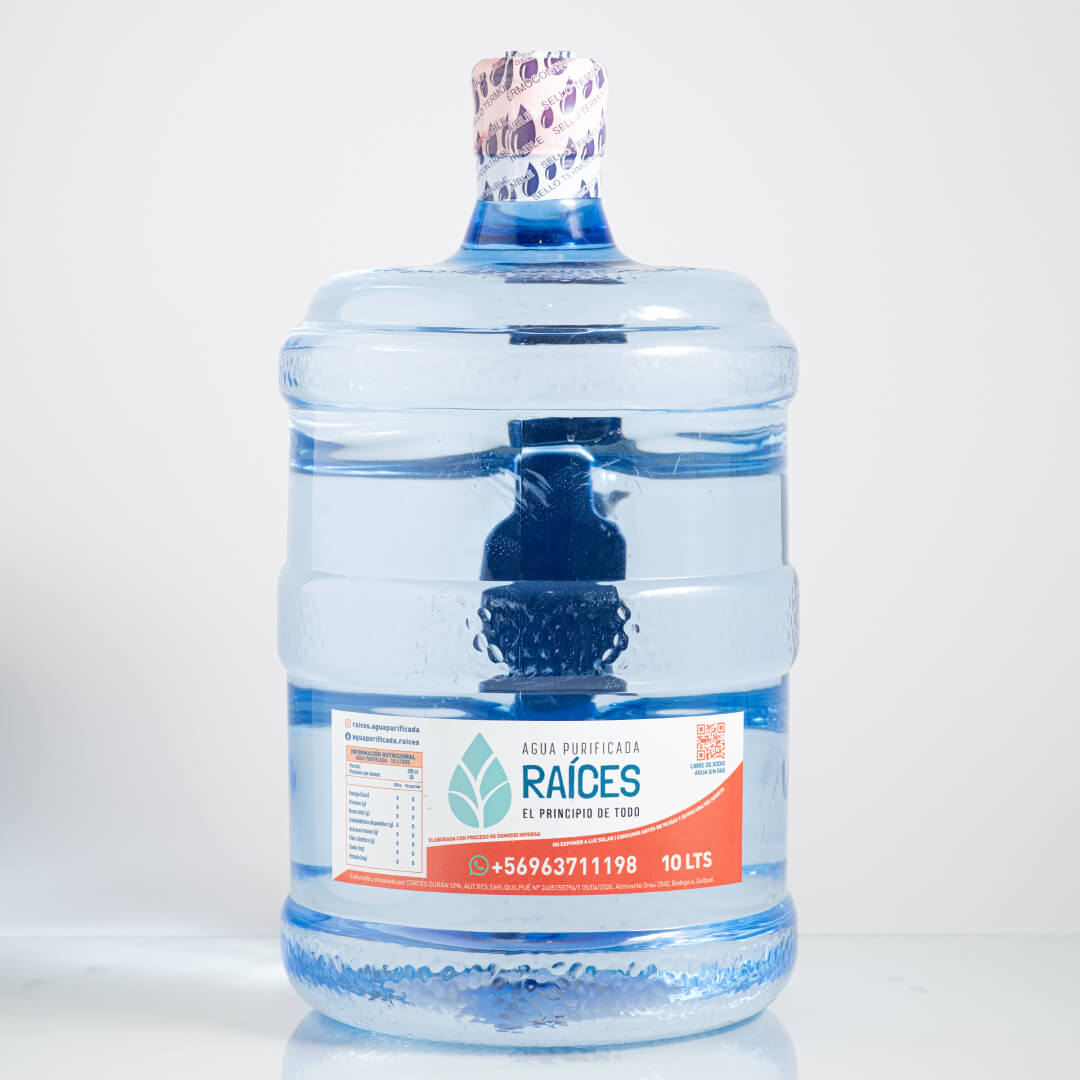 Recarga De 10 Litros- Agua Purificada