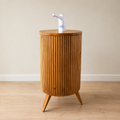 Mueble Raíces / base y tapa café