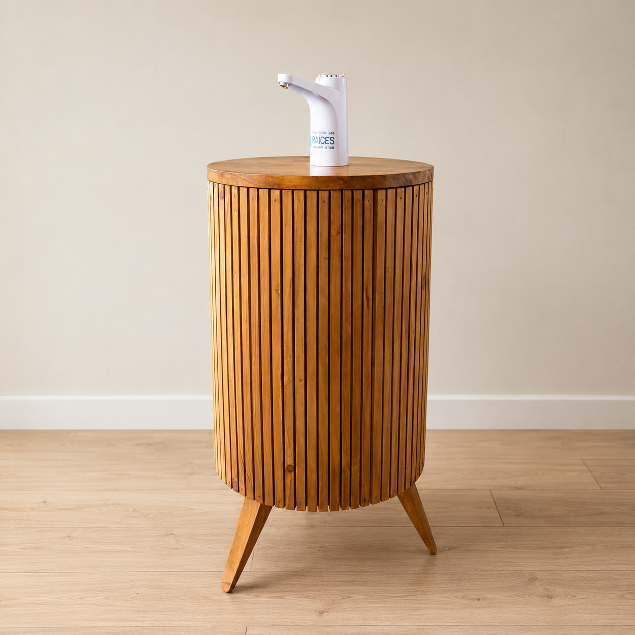 Mueble Raíces / base y tapa café