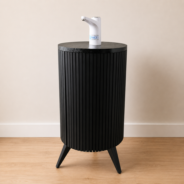 Mueble Raíces / base y tapa negra