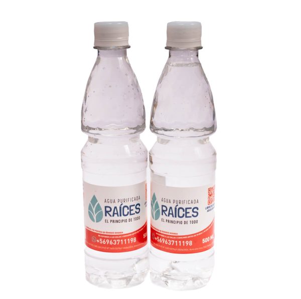 Botella de 500 cc - Agua Purificada Raíces