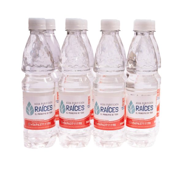Pack De 12 Botellas de 500 Cc- Agua Purificada